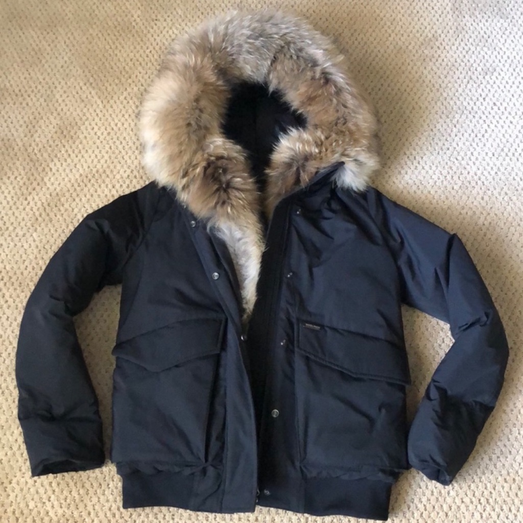 Woolrich Bomber Puffer Coat